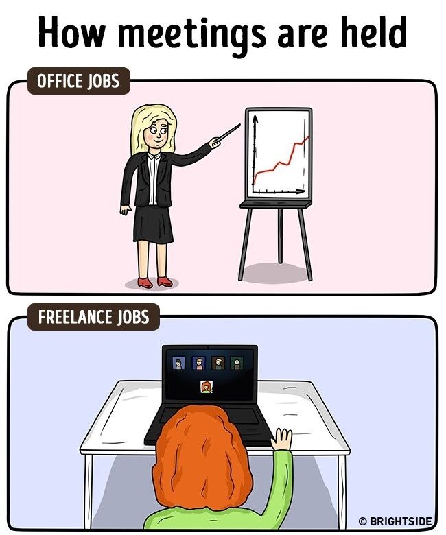 Perbedaan Freelance Dan Pekerja Kantoran 6