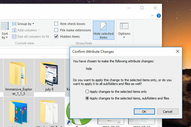 Cara Menyembunyikan File Dan Folder Di Windows 10
