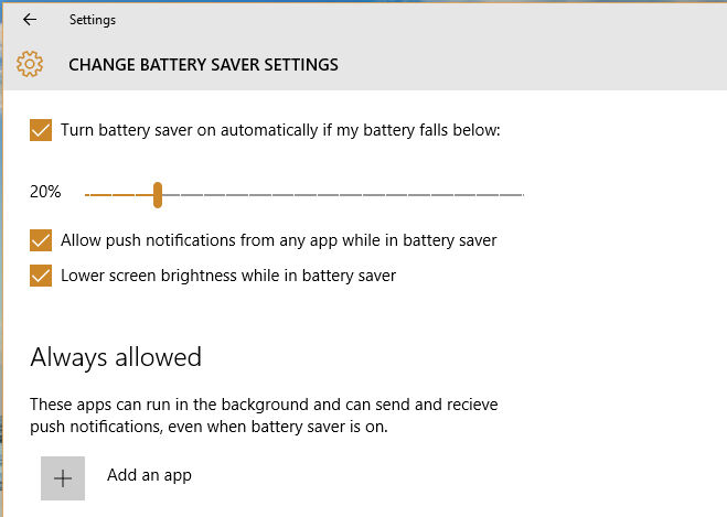 Cara Mengaktifkan Battery Saver Mode Windows 10 Otomatis 2