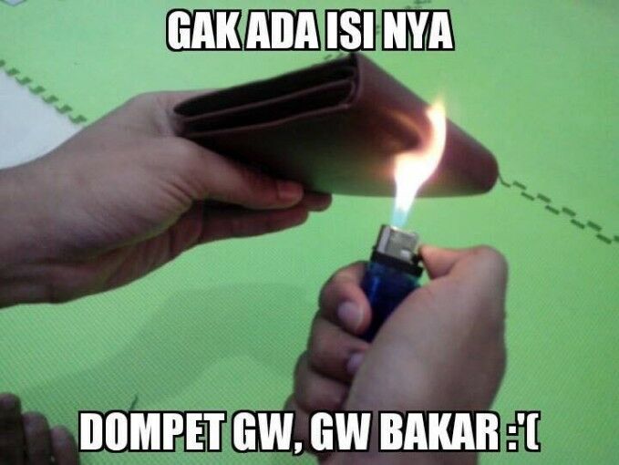 Meme Lucu Tanggal Tua 15