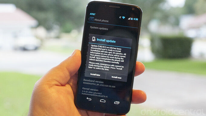 Att Moto X Update