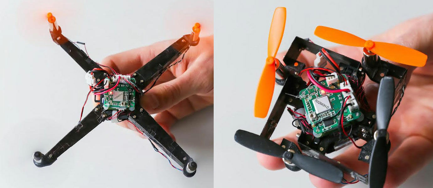 Drone Saku Ini Bisa Dilipat Layaknya Kertas Origami