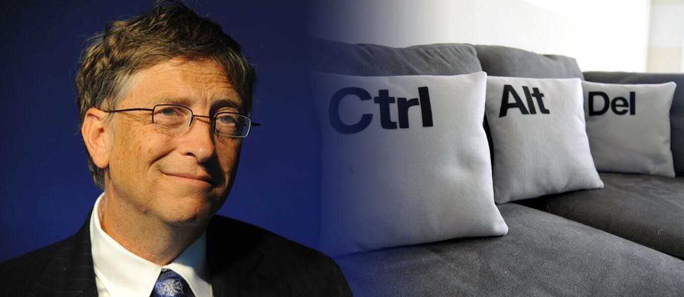 Bill Gates: CTRL+ALT+DEL adalah Kesalahan