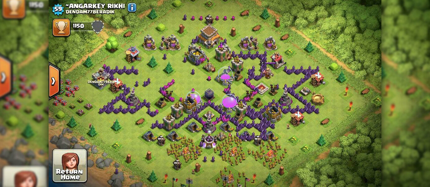 Misteri Akun Hantu COC ANGARKEY RIKHI di Clan DENDAM77BERADIK