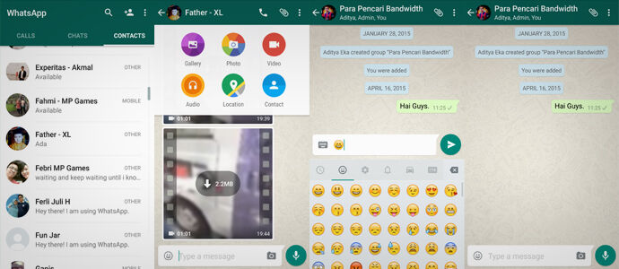 WOW! WhatsApp Resmi Rilis Versi Material Design