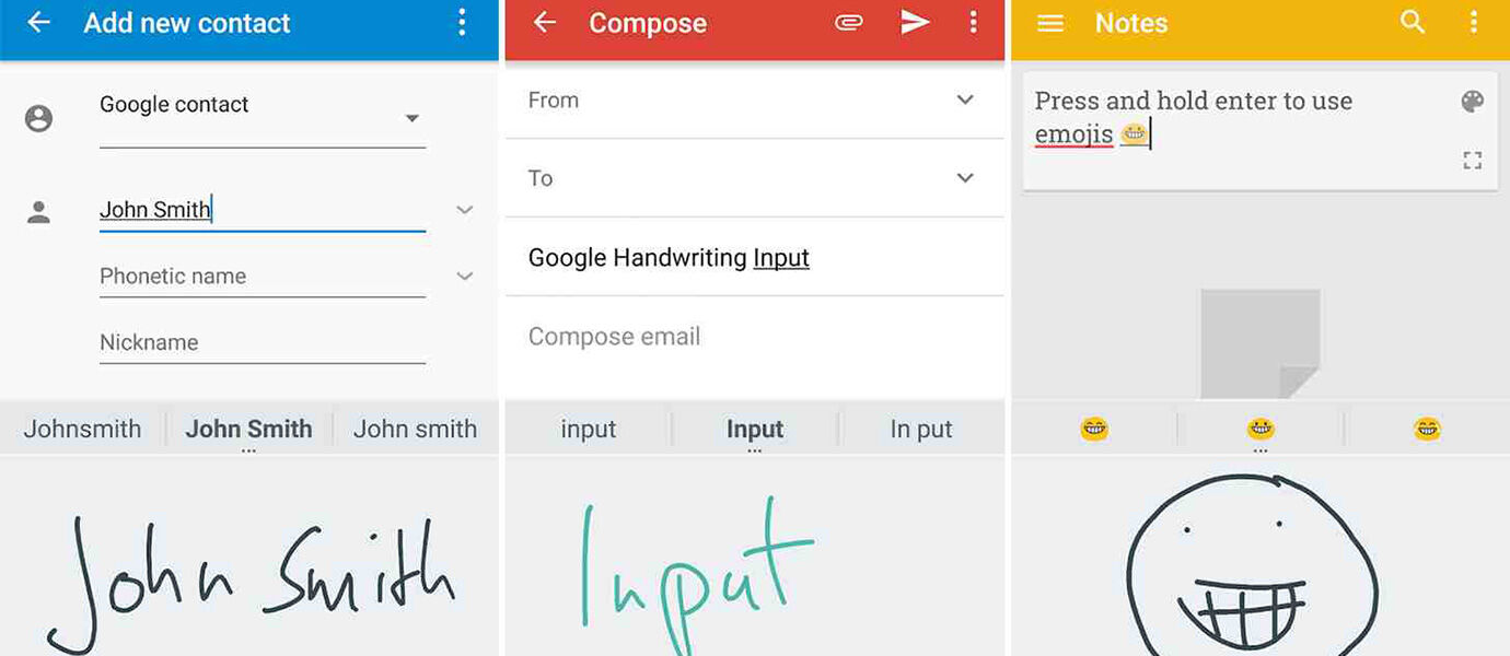 Bosen Ngetik Pake Keyboard di Android? Pake Tulisan Tangan Aja
