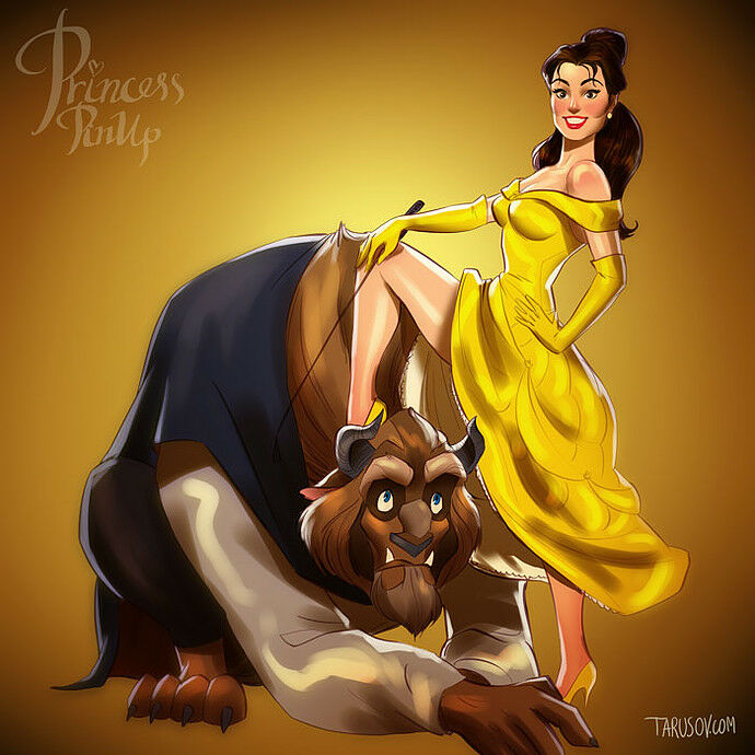 Sisi Lain Disney Princess 7