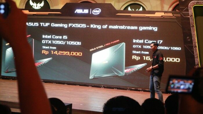 ASUS TUF Gaming FX505 dan FX705, Laptop Gaming Bezel Tipis 