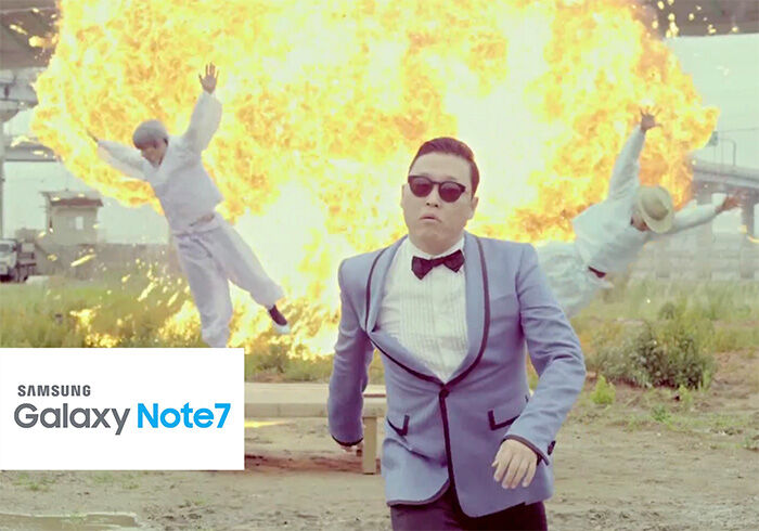 Respon Lucu Samsung Galaxy Note 7 Meledak 4