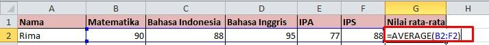 Menghitung Rata Rata Di Excel B3cdd