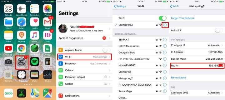 Cara Melihat Password Wifi Iphone 3 76a37
