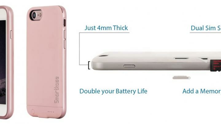Casing Iphone 7 Tercanggih Punya Slot Dual Sim Kartu Memori Dan