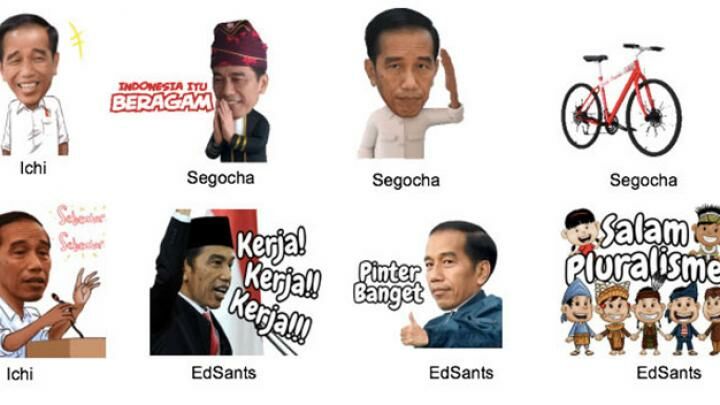  Stiker Wa Jokowi  Lucu