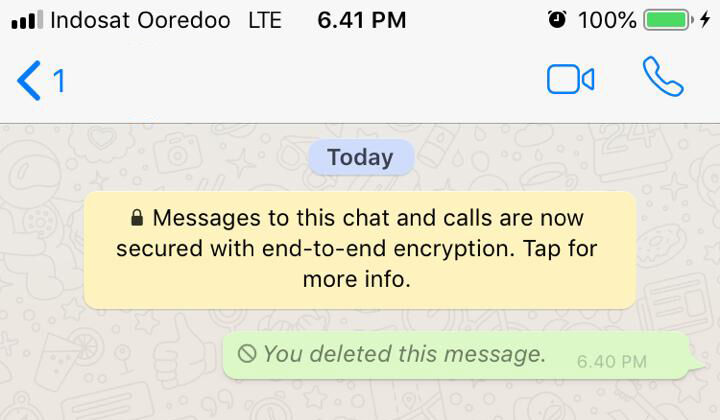 Cara Menarik Pesan Whatsapp Iphone 3 Eeb2d