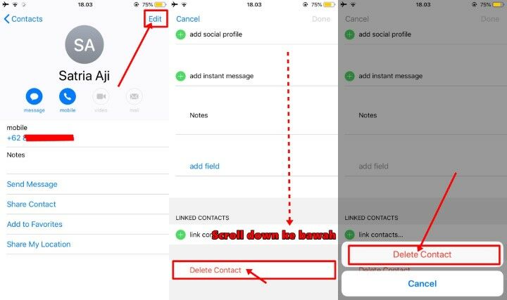 Cara Menghapus Semua Kontak Di Iphone 6 2 8c73d