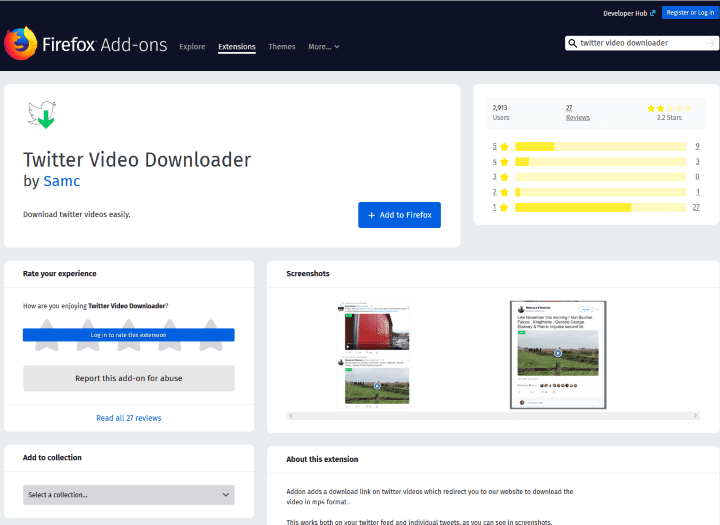 Cara Download Video Twitter Di Mozilla B2024
