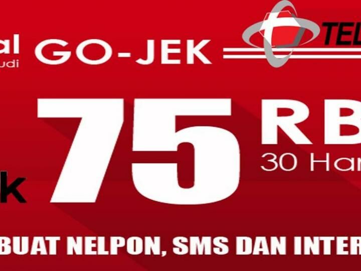 Cara Daftar Paket Telkomsel Gojek Untuk Mitra Driver Jalantikus