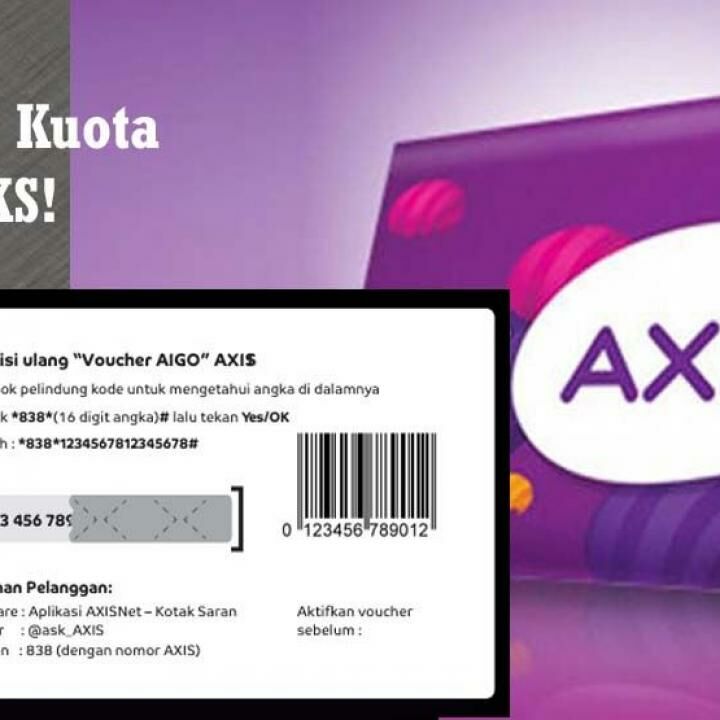 Cara Mengisi Voucher Axis Terbaru 2020 Jalantikus