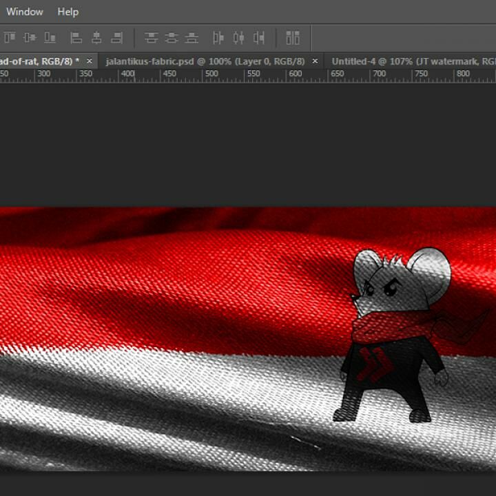Cara Mudah Membuat Gambar Bendera 3d Di Photoshop Jalantikus Com