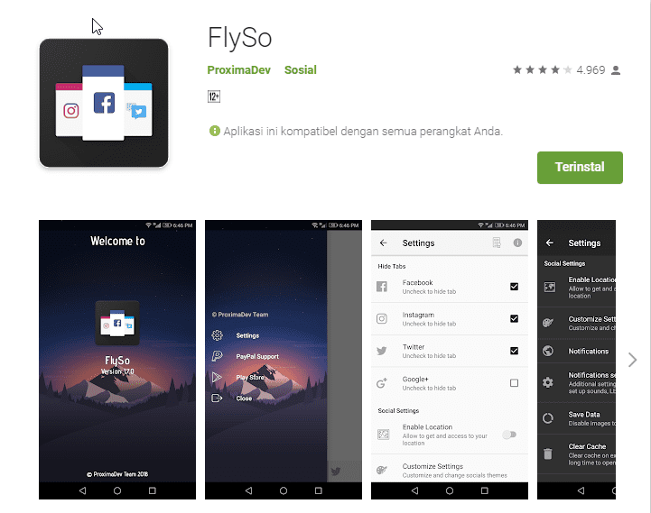 FlySo Aplikasi Di Google Play 71a91