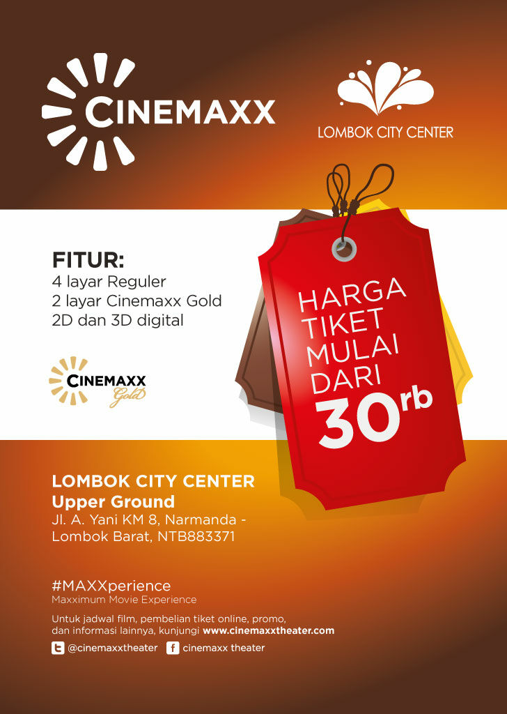 Fitur Cinemaxx Lombok City Center