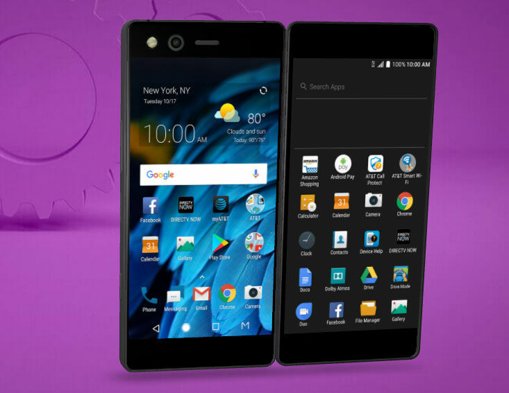 Smartphone Android Paling Unik Zte Axon M