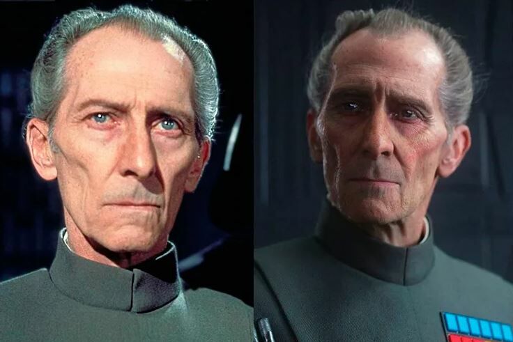 Peter Cushing Moff Tarkin B7c4e