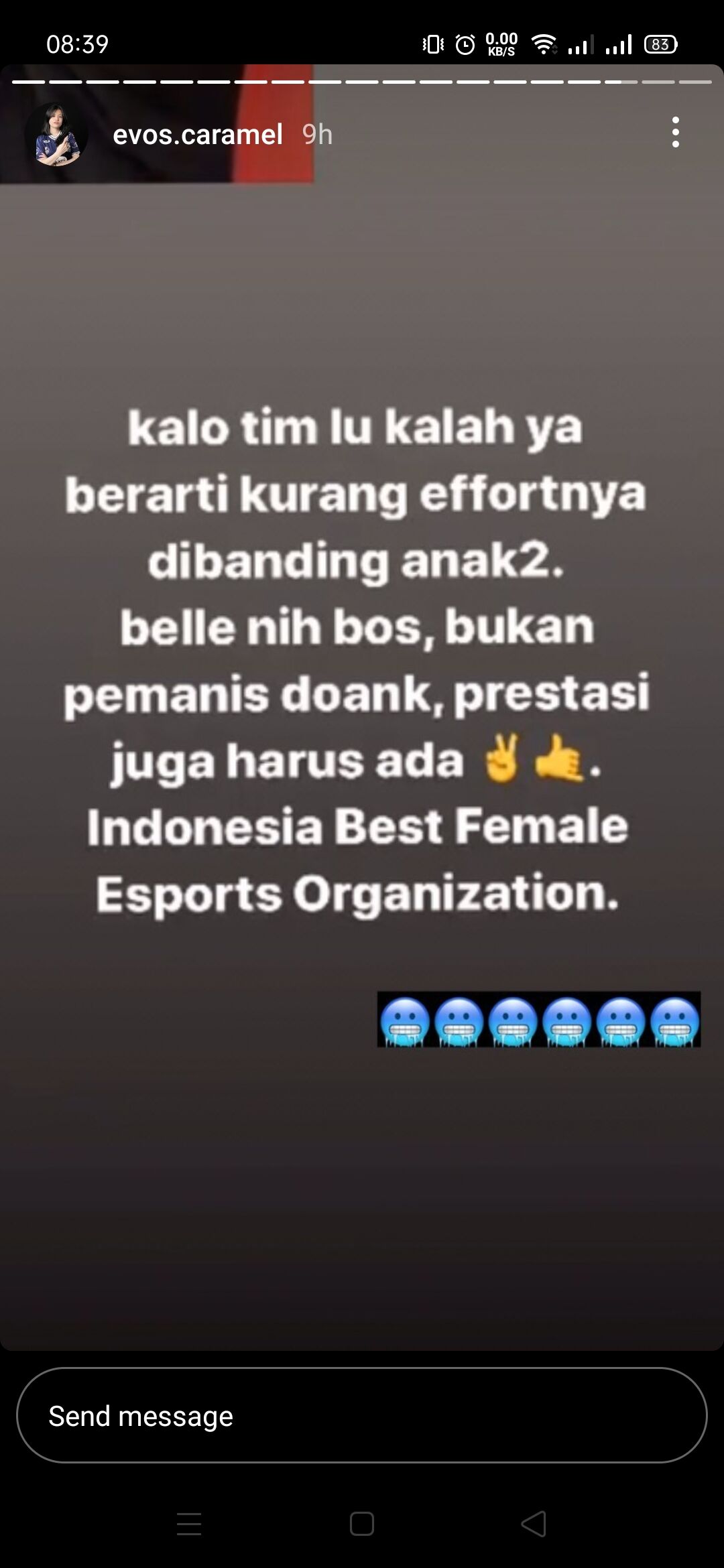 EVOS Caramel Ig 7657b