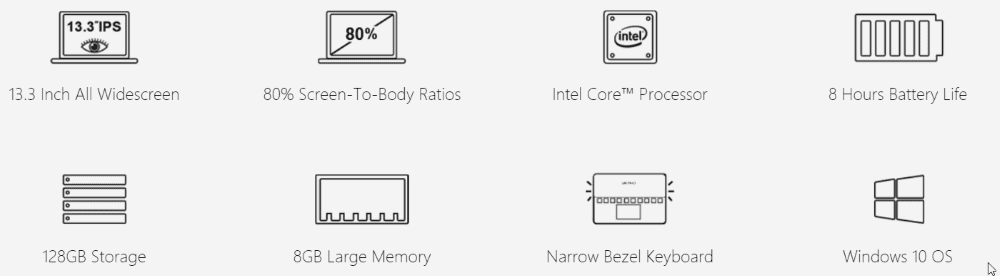 Chuwi Aerobook Laptop Tipis Tanpa Bezel Harga Mahasiswa 1 493ec