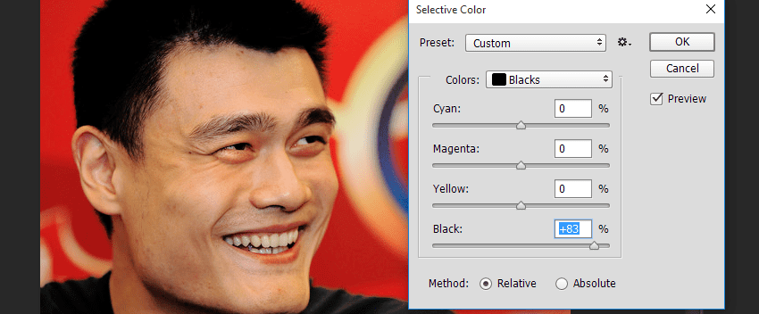 Obat Ganteng Photoshop Menghitamkan Rambut