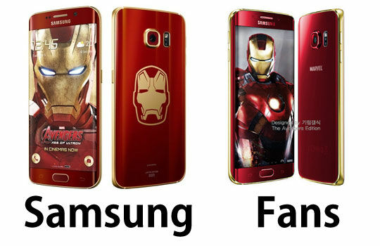 Desain Samsung Vs Fans