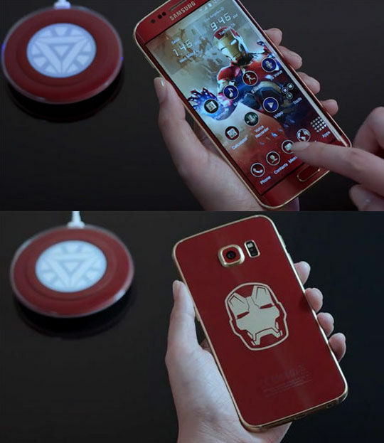 Samsung Galaxy S6 Edge Iron Man