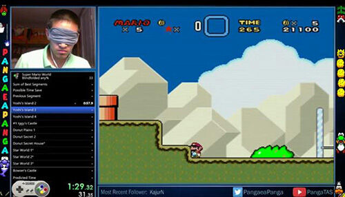 Super Mario World Blindfolded 1