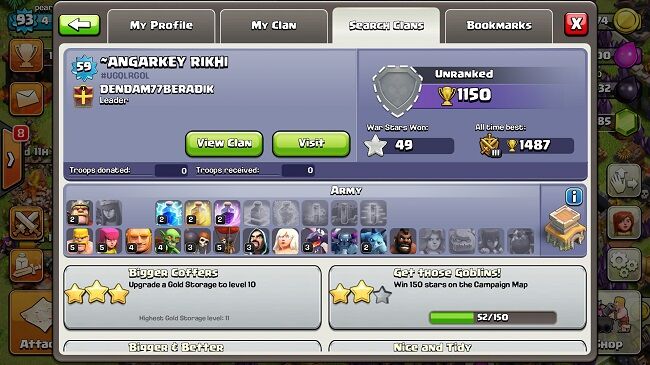 Akun Hantu Coc Angarkey Rikhi 1