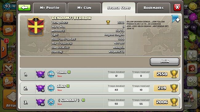 Akun Hantu Coc Angarkey Rikhi 2