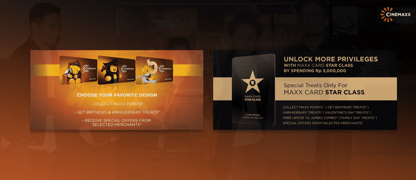 Banner Peresmian Dan Peluncuran Maxx Card Cinemaxx