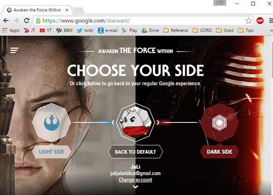 Google Star Wars