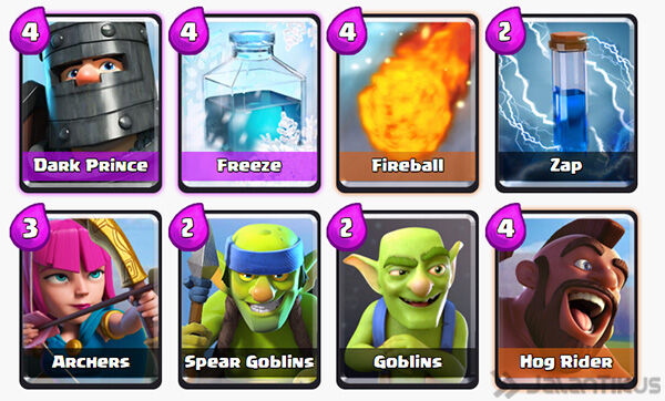 Battle Deck Hog Rider Terbaik 11