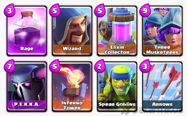 Battle Deck Three Musketeers Terbaik 1