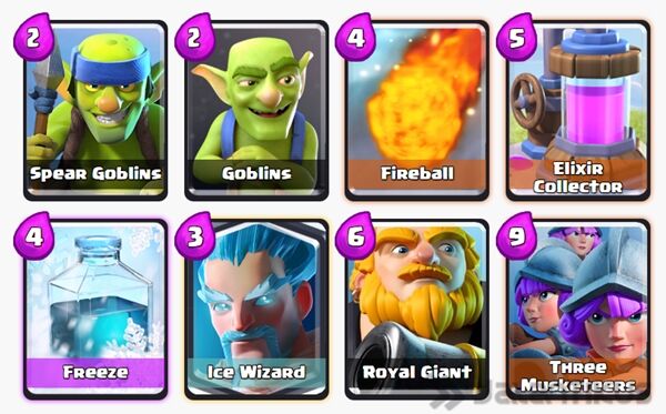 Battle Deck Three Musketeers Terbaik 11