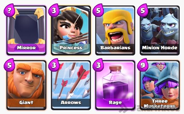 Battle Deck Three Musketeers Terbaik 3