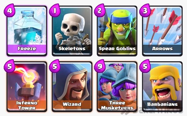 Battle Deck Three Musketeers Terbaik 4