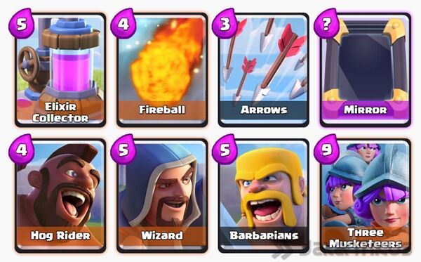 Battle Deck Three Musketeers Terbaik 7