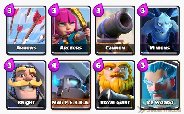 Battle Deck Ice Wizard Clash Royale 13
