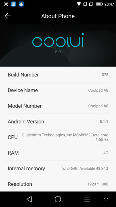 Coolpad Max Smartphone Android China 2