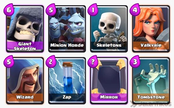 Battle Deck Wizard Clash Royale 27