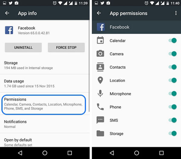 Smartphone Android Aman 2