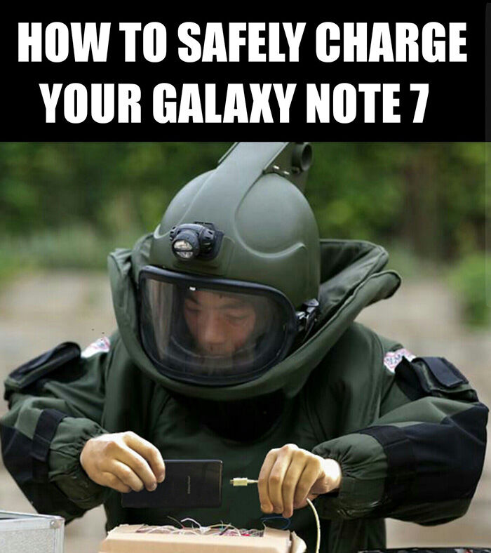Respon Lucu Samsung Galaxy Note 7 Meledak 11