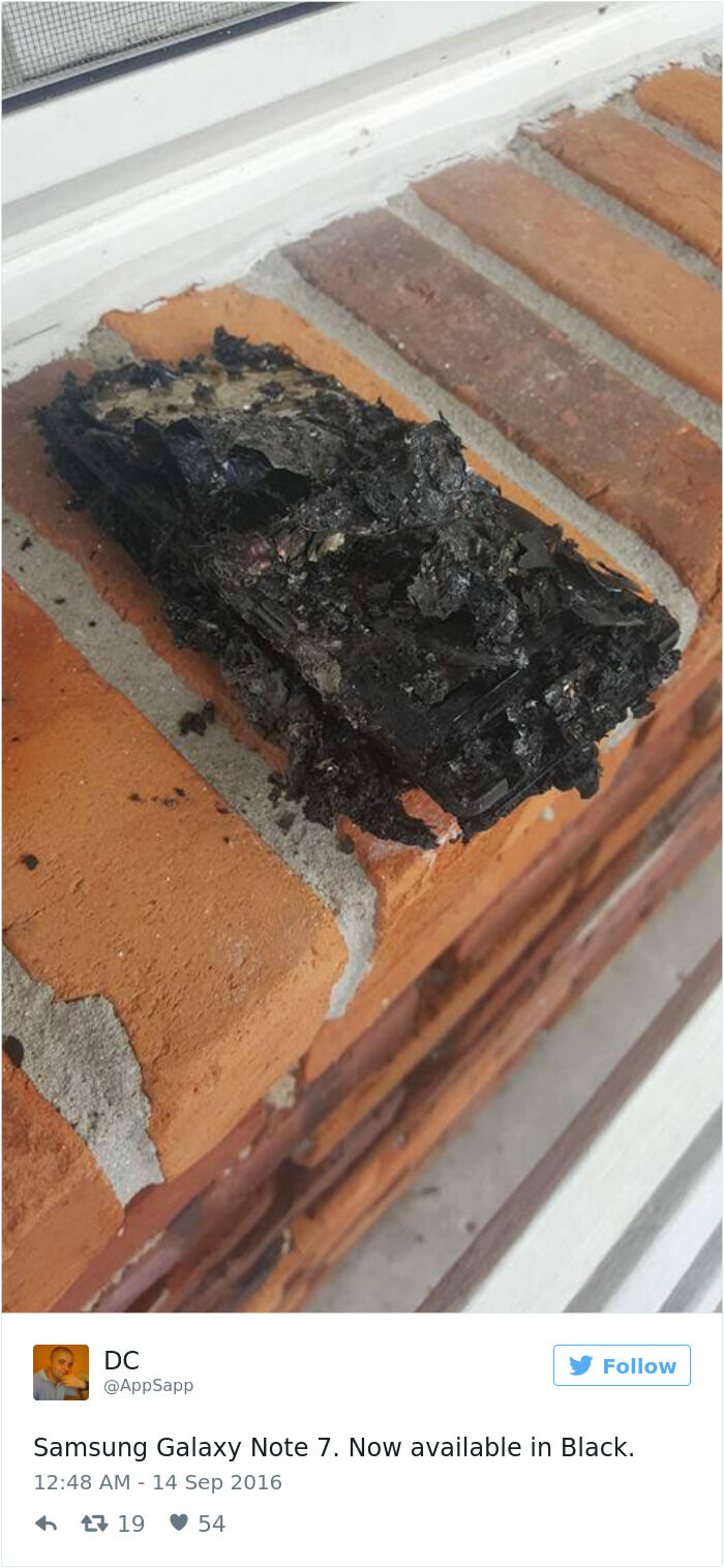 Respon Lucu Samsung Galaxy Note 7 Meledak 5