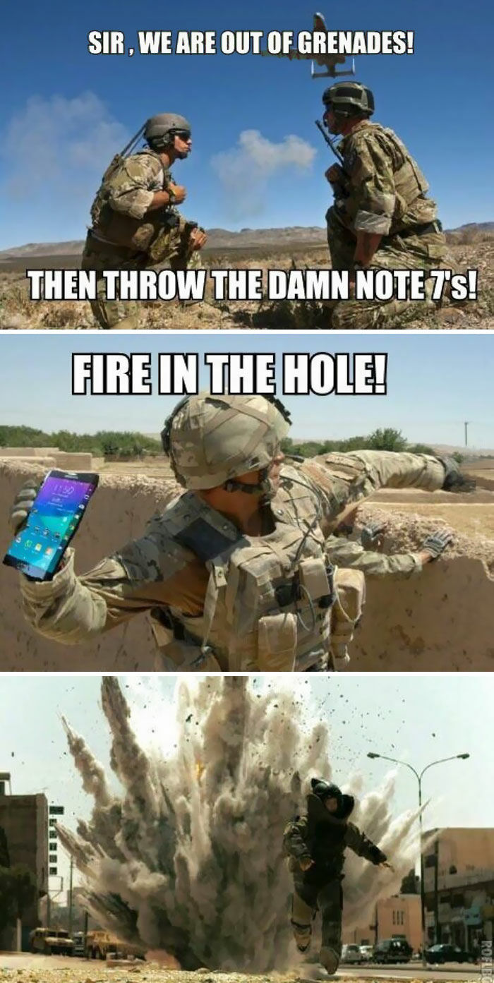 Respon Lucu Samsung Galaxy Note 7 Meledak 8